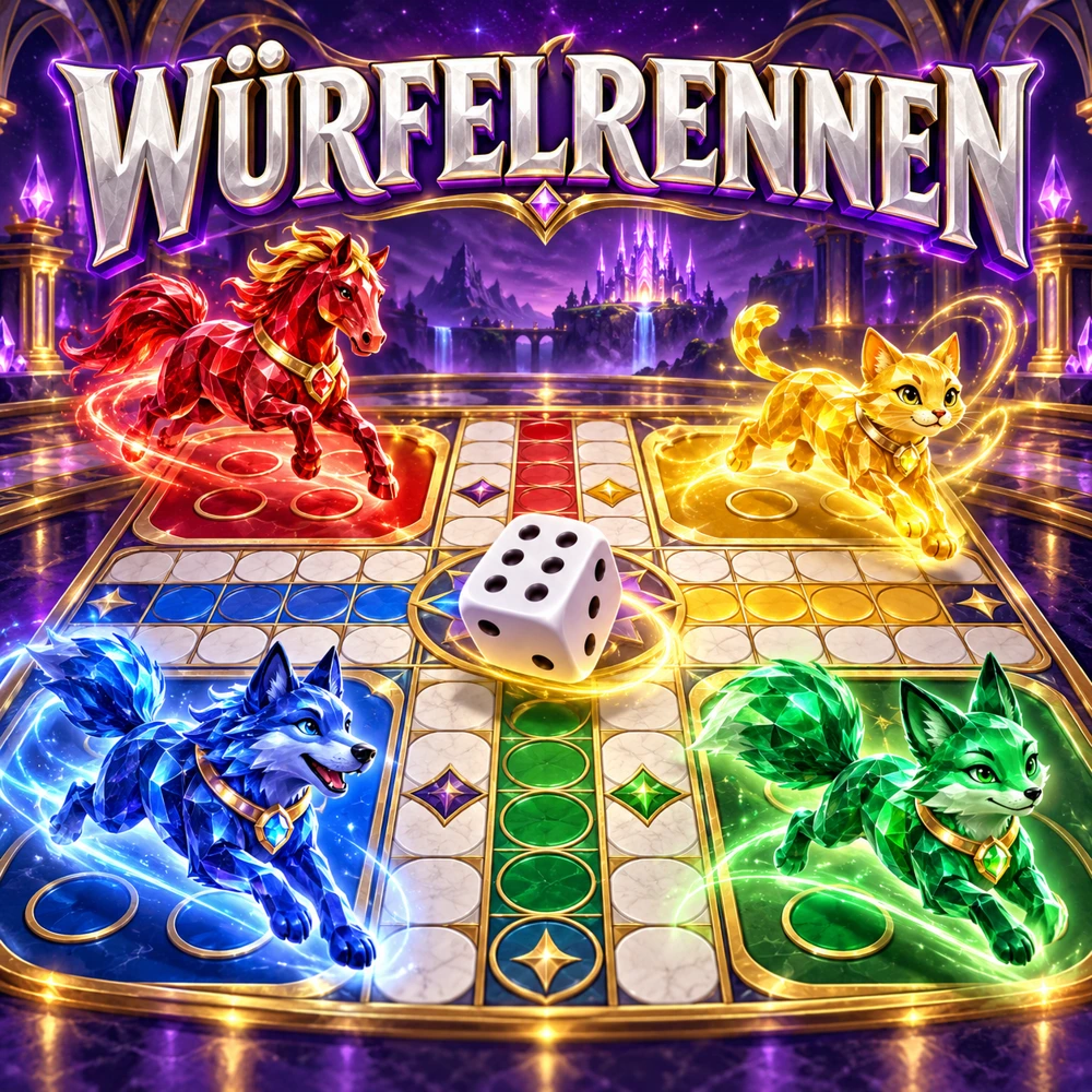 Würfelrennen – kostenloses Browser-Spiel